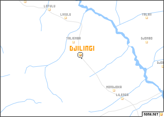map of Djilingi