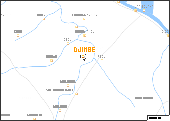 map of Djimbé