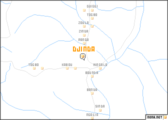 map of Djinda