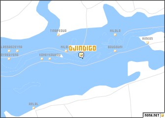map of Djindigo
