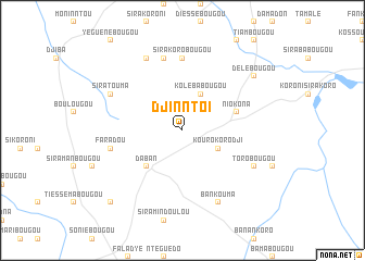 map of Djinntoï