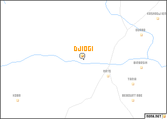 map of Djiogi