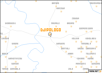 map of Djipologo