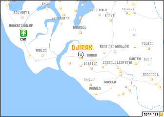 map of Djirak