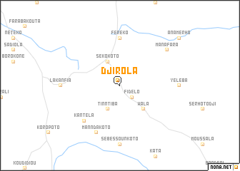 map of Djirola