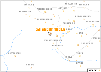 map of Djissoumabolé