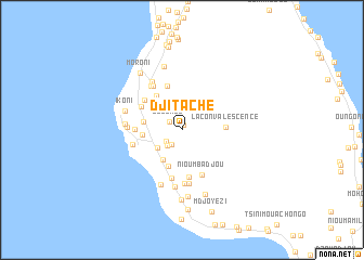 map of Djitaché