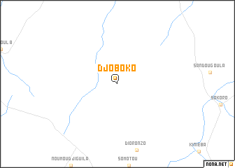 map of Djoboko