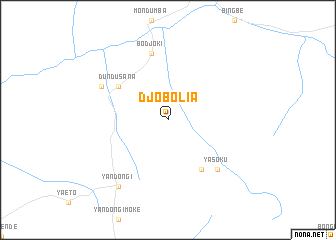 map of Djobolia