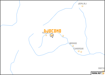 map of Djocomo