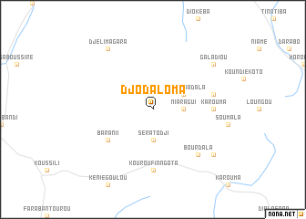 map of Djodaloma