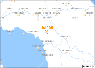 map of Djoda