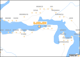 map of Djodjok