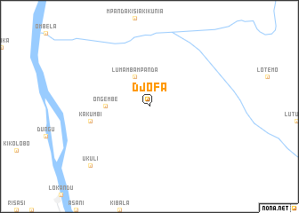 map of Djofa