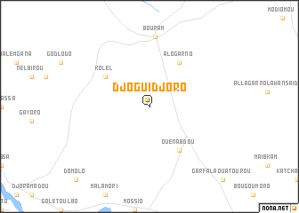 map of Djoguidjoro