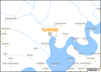 map of Djoïdou