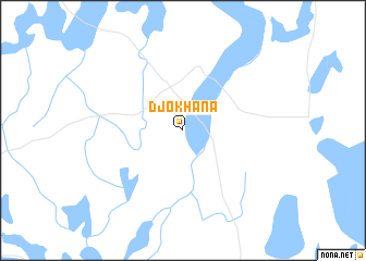 map of Djokhana