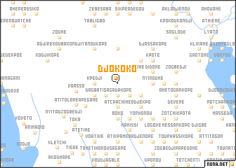 map of Djokoko