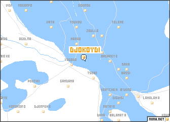 map of Djokoydi