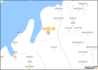 map of Djola I