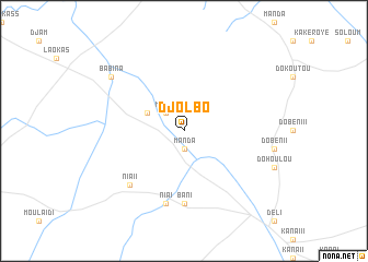 map of Djolbo