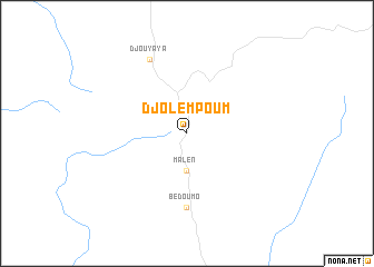 map of Djolempoum