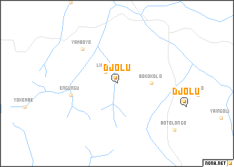 map of Djolu
