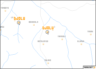 map of Djolu