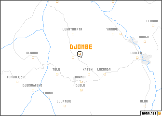 map of Djombe