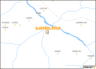 map of Djombolanda