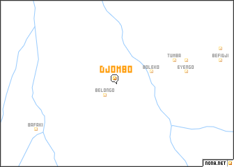 map of Djombo