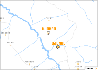 map of Djombo
