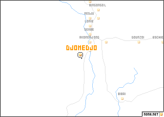 map of Djomédjo