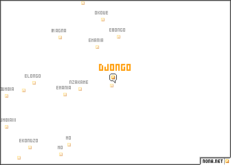 map of Djongo