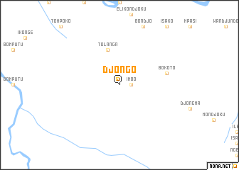 map of Djongo