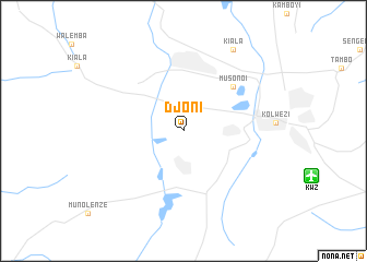 map of Djoni