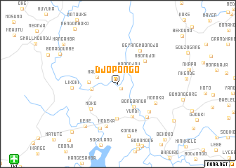 map of Djopongo