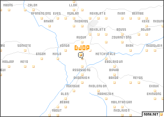 map of Djop