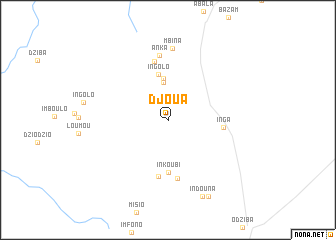 map of Djoua