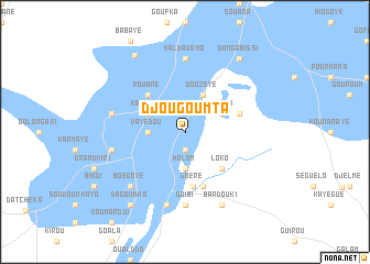 map of Djougoumta