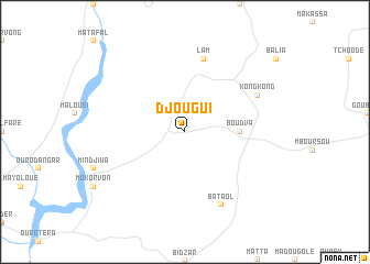 map of Djougui