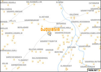 map of Djouibsia