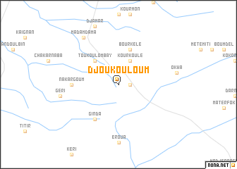 map of Djoukouloum