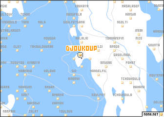 map of Djoukoup