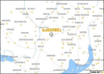 map of Djoumbel