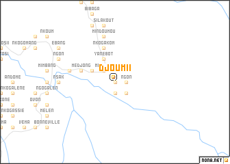 map of Djoum II