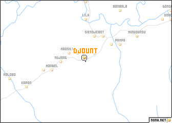 map of Djount