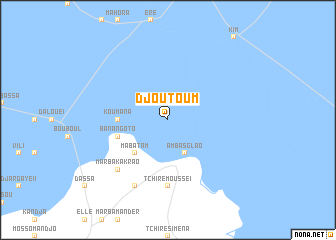 map of Djoutoum