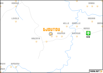 map of Djoutou