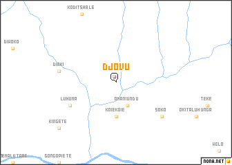 map of Djovu